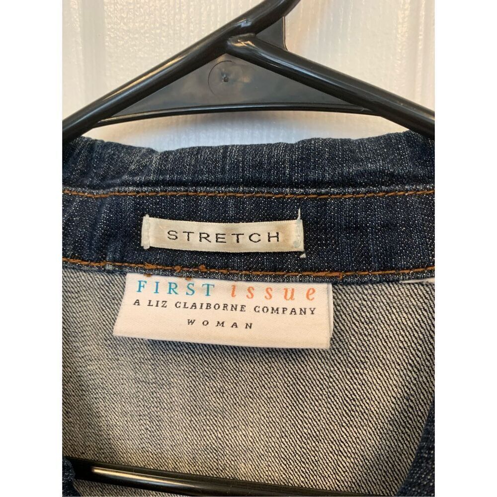 Vintage First Issue by Liz Claiborne Denim Jacket - Picture 4 of 7